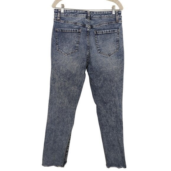 Boston Proper high-rise distressed straight leg Women's Jeans size‎ 10 - Picture 3 of 14